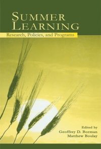 Summer Learning: Research, Policies, and Programs eBook