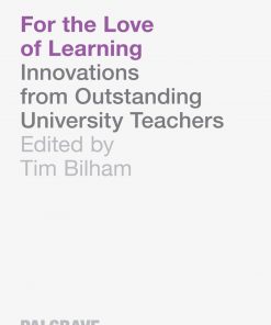 For the Love of Learning: Innovations from Outstanding University Teachers eBook