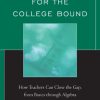 Math Remediation for the College Bound eBook