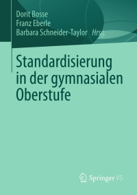 Standardisierung in der gymnasialen Oberstufe eBook