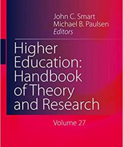 Higher Education: Handbook of Theory and Research: Volume 27 eBook