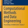 Computational Methods and Data Engineering: Proceedings of ICMDE 2020, Volume 1 eBook