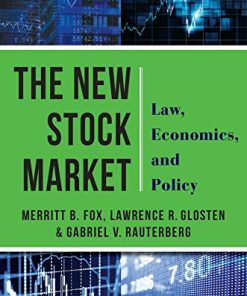 The New Stock Market: Law, Economics, and Policy eBook