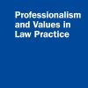 Professionalism and Values in Law Practice eBook
