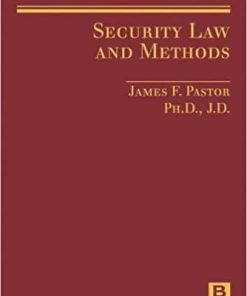 Security Law and Methods eBook