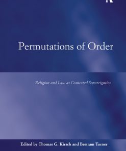 Permutations of Order: Religion and Law as Contested Sovereignties eBook
