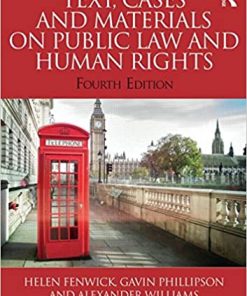 Text, Cases and Materials on Public Law and Human Rights eBook
