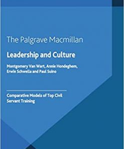 Leadership and Culture: Comparative Models of Top Civil Servant Training eBook