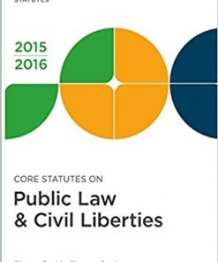 Core Statutes on Public Law & Civil Liberties 2015-16 eBook