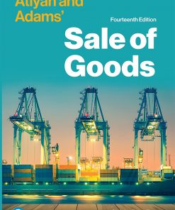 Atiyah and Adams' Sale of Goods eBook ePub eBook