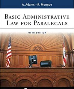 Basic Administrative Law for Paralegals eBook
