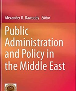 Public Administration and Policy in the Middle East eBook