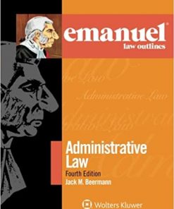 Emanuel Law Outlines for Administrative Law eBook