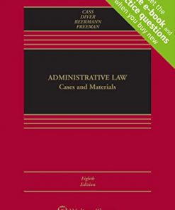 Administrative Law: Cases and Materials [Connected eBook with Study Center] eBook