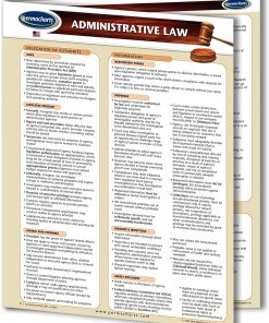 Administrative Law Guide - USA - Legal Quick Reference Guide eBook