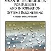 Semantic Technologies for Business and Information Systems Engineering eBook