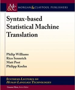 Syntax-based Statistical Machine Translation eBook