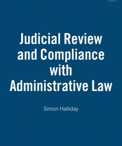 Judicial Review and Compliance with Administrative Law: Legal and Policy Issues eBook