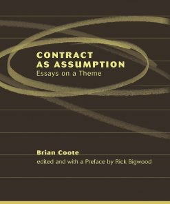 Contract as Assumption: Essays on a Theme eBook