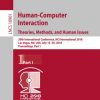 Human-Computer Interaction. Theories, Methods, and Human Issues: 20th International Conference, HCI International 2018, Las Vegas, NV, USA, July 15–20, 2018, Proceedings, Part I eBook