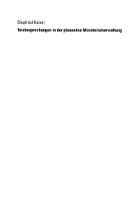 Telebesprechungen in der planenden Ministerialverwaltung: Entwurf und Evaluation eines IT-gestützten Kooperationsmediums eBook