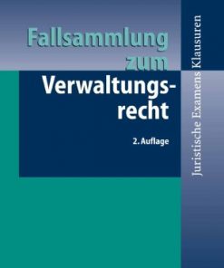 Fallsammlung zum Verwaltungsrecht eBook