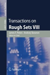 Transactions on Rough Sets VIII eBook