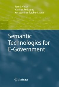 Semantic Technologies for E-Government eBook