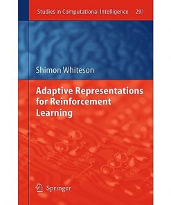 Adaptive Representations for Reinforcement Learning eBook