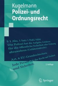 Polizei- und Ordnungsrecht eBook