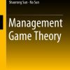 Management Game Theory eBook