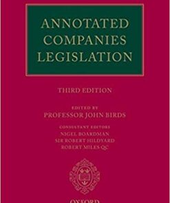 Annotated Companies Legislation eBook