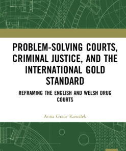 Problem-Solving Courts, Criminal Justice, and the International Gold Standard: Reframing the English and Welsh Drug Courts eBook