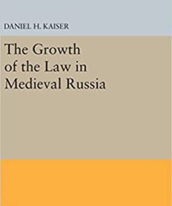 The Growth of the Law in Medieval Russia eBook
