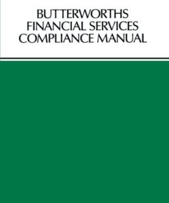 Butterworths Financial Services Compliance Manual eBook