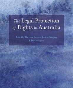 The Legal Protection of Rights in Australia eBook
