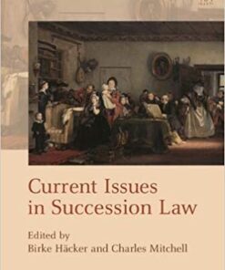 Current Issues in Succession Law eBook