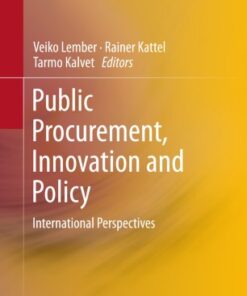 Public Procurement, Innovation and Policy: International Perspectives eBook
