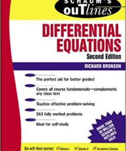 Schaum's Outline of Differential Equations eBook