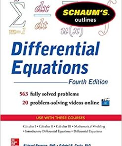 Schaum's Outline of Differential Equations, 4th Edition eBook