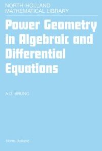 Power Geometry in Algebraic and Differential Equations eBook