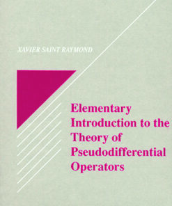 Elementary Introduction to the Theory of Pseudodifferential Operators eBook