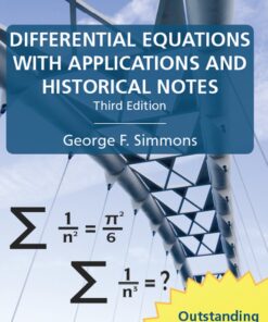 Differential Equations with Applications and Historical Notes eBook