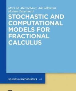 Stochastic Models for Fractional Calculus eBook