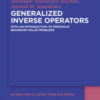 Generalized Inverse Operators: And Fredholm Boundary-Value Problems eBook