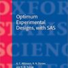 Optimum Experimental Designs, With SAS eBook