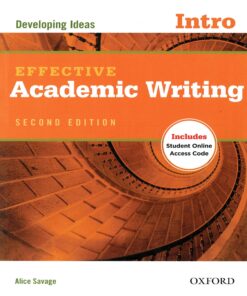 Effective Academic Writing 2nd Edition: Student Book Intro eBook