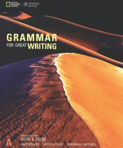Grammar for Great Writing A eBook