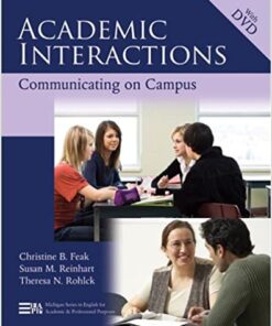 Academic Interactions: Communicating on Campus eBook