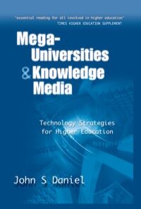 Mega-universities and Knowledge Media eBook